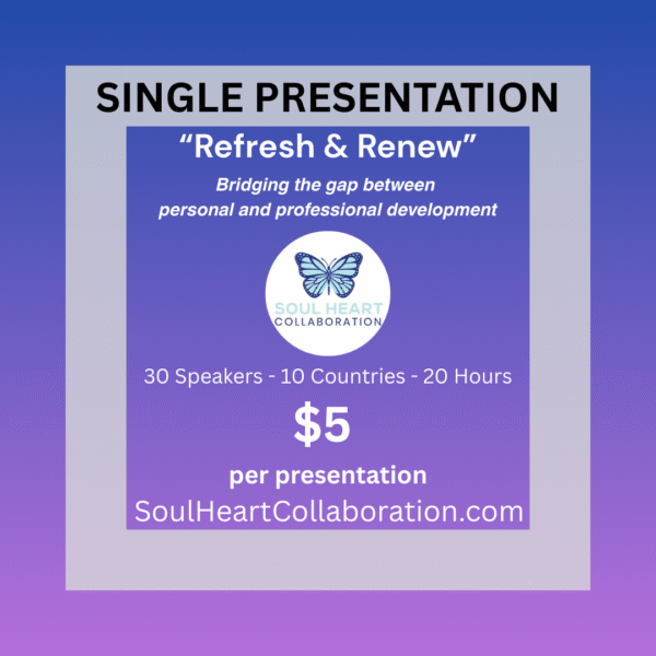 Sunday Single Session - Refresh & Renew 2025 Event