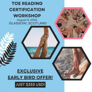 EARLY BIRD OFFER - Toe Reading Certification Workshop Glasgow